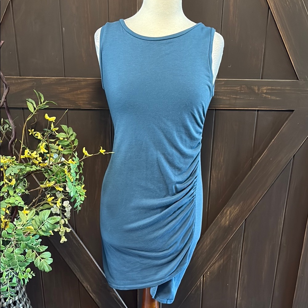 Leith Blue Sheath Mini Dress for Night Out